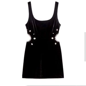 NWOT Zara Jewel Trim Dress - M
